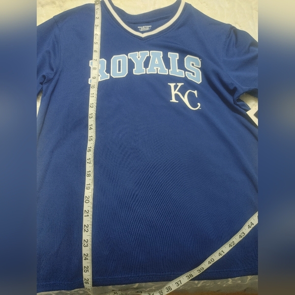 NWT Boy's MLB Players Royals Salvador Perez #13 KC Jersey XXL Royal Blue - Picture 7 of 10